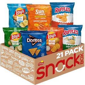 Frito-Lay Tangy Favorites Mix, Variety Pack of Chips (Pack of 21), BBD: Nov 3 2026