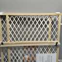 Toddleroo by North States - Diamond Mesh Wooden Baby Gate: Pressure Mounted Baby Gate for Doorways - Adjustable 26.5 to 42 Inches Wide - 23 Inches Tall