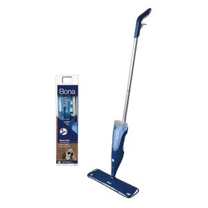 Bona Hardwood Floor Spray Mop - Includes Wood Floor Cleaning Concentrate(makes 34 Fl Oz) and Machine Washable Microfiber Cleaning Pad - Dual Zone Cleaning Design for Faster Cleanup