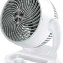 DREO Fan for Bedroom, 12 Inches, 70ft Powerful Airflow, 25db Quiet Table Air Circulator Fans for Dorm Room, 120 Adjustable Tilt, 3 Speeds, Desktop Fan for Home, Office, Kitchen, Small Oversize