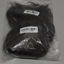 Ucubb Black Mixed Brown Wig for Black Women 14 Inch Short Wavy Hair Wigs Curly Bob Wig with Bangs Wigs Shoulder Length Wigs for Black Women Bob Style Synthetic Heat Resistant