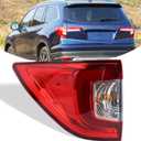 Left Outer Tail Light Assembly Compatible With 2019-2022 Honda Pilot Rear Light Brake Lamp Left Driver Side 33550TG7A11 HO2804120