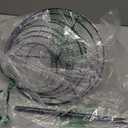 2 Pack Spiral Metal Garden Trellis for Climbing Plants Outdoor - 72" Large Heavy Duty Plant Support Tower with Center Pole, for Outdoor Garden, Raised Bed,Backyard,Container Gardening (Matte Black)