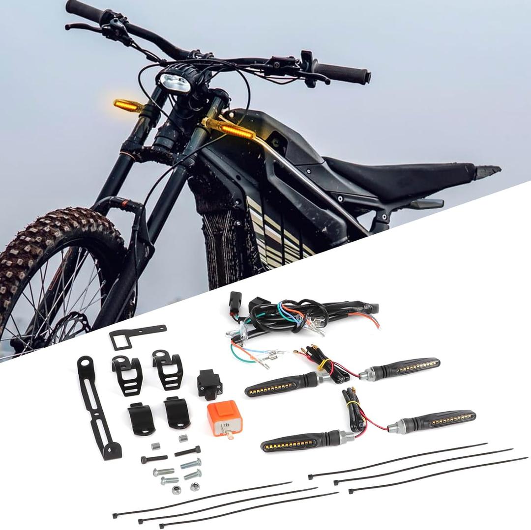 motoparty for Talaria Sting MX4 R Complete Turn Signal Kit LED Street Legal Kit