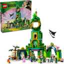 LEGO Wicked Welcome to Emerald City Building Toy - Wicked Toy for Kids, Ages 9+ - Gift for Girls and Boys with Tower Model, Glinda, & Elphaba Minidolls - 75684