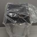 8 Inch Wall Vent Hood Wall Exhaust Vent Cover Outdoor Hooded Wall Vent with Screen and Damper,Wall Vent Cover Cap Exterior Air Exhaust for Kitchen Range Hood HVAC Duct Dryer Vent,Galvanized Steel (Black)