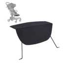 Stroller Footrest Extender, Adjustable Leg Rest Stroller, Stroller Foot Rest for Joolz AER+/AER Folds with Stroller for Compact Storage