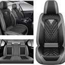 Full Set for Toyota bZ Seat Covers 2026, Black-Gray