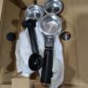 KRUPS Stainless Steel Espresso Machine: 15-Bar Pump Pressure, Milk Frother for Cappuccino and Latte, Fast Pre-Heat, 2-Cup Capacity, Cup Warmer, Easy Cleaning, 1350W, Silver