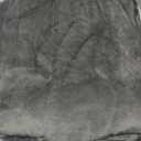 Electric Heated Blanket Throw Size 50"x60" - Flannel & Sherpa Fabric Dual-Sided, 6 Heat Settings & 3 Hours Auto Off, Soft & Cozy Warming Throw for Home, Office, or Bed, Machine Washable, Light Gray