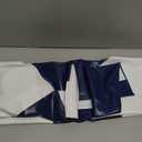 FUNBOY Giant Vintage Stripe Inflatable Tube Pool Float with Cup Holder 48" Large Pool Float for Adults Inner Tube Swimming Pool Toys Swim Rings Pool Lounger Float for Pool Party & Summer (Navy Blue)