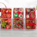 25Pack Full Clear Cookies Boxes 5x5x2Inches Bakery Boxes for Strawberries,Chocolate Bomb,Cakesickle,Mini Cake Cinnamon Roll &more