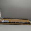 Joydeco No Drill Zebra Blinds for Windows, Cordless Day & Night Dual Sheer Roller Shades, Easy Installation, Free-Stop Lift System, Light Filtering Privacy Blinds for Home (White,34" W x 75" H)