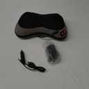 Papillon Shiatsu Back and Neck Massager with Heat, Deep Tissue Kneading,Electric Massage Pillow for Back,Shoulders,Legs,Foot,Body Muscle Pain Relief,Use at Home,Car,Office (Gray)