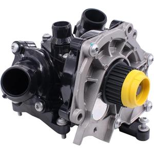 NewYall Electronic Water Pump Thermostat Housing Assembly for Volkswagen Beetle 2013-2016/2019, Jetta 2014-2016, Passat 2015-2016