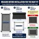 36in x 200in 304 Stainless Steel Window Screen Mesh Roll,Silver