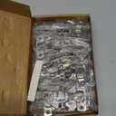 10 Pack 1/2'' Overlay Soft Close Cabinet Hinges  105 3D Adjustable Clip-On Concealed Cupboard Hinges for Kitchen Cabinet Doors, Hidden Cabinet Door Hinges with Screws