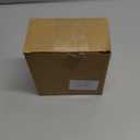 JUXYES Set of 4 Mini Wall Hanging Brass Frames for Pressed Flowers, Double Glass Hanging Picture Artwork Display Frame, Vertical Gold Floater Style Gallery Wall Frame for Photo Picture Poster etc, 3x2 Inches