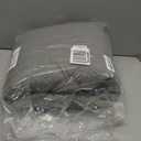 fuguitex Waterproof Dog Blanket Reversible for Small Dogs Resistant Leakproof Washable Couch Cushion Bed Protector Cover for Indoor Furniture Pet Friendly52"*82",Dark Grey+Grey