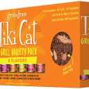 Tiki Cat Grill Wet Cat Food, Variety Pack, 2.8 oz. Cans (12 Count) BBD 13/09/2025