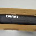 EMART Backdrop Stand 10x7ft(WxH) Photo Studio Adjustable Background Stand Support kit with 2 Crossbars, 8 Clamps, 2 Sandbags and Carry Bag for Parties, Events Decoration, Wedding, Photography (Black)