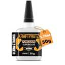 Ceramic Super Glue for Porcelain, Pottery, Tile & China – 1.75 oz XXL – No-Drip, Extra Strong, Waterproof – Precision Tip for Vertical Repairs & Chips (Liquid 1.75oz/50g)