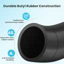 Rear 161.75/2.125 & Front 121.75/2.125/2.25 Tires and Inner Tube Fit for Bob Stroller Revolution Graco 3-Wheeler Gear Jogging Troller Models - Single and Double Stroller Tires Replacement