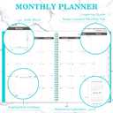 5 x 2026-2027 Monthly Planner - 2026-2027 Planner from January 2026 to December 2027, 8.5'' x 11'', 2-Year Planners with Inner Pocket (Blue)