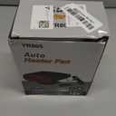 NAVESO 12 V Car Heater, Car Fan Heater, Portable Car Heater, Anti-Fog Windscreen Defroster, Plug-In Cigarette Lighter, 360° Rotatable, Mini Car Heater Fan, Quick Heating