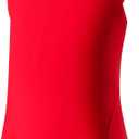 JE Sterguard Girls' Swimwear Swimsuit Kids Bathing Suit One Piece Suits Swim for Size 14 (Red)