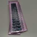 3 x Press on Nails Short Square, OPkssnails 150pcs Glittering Cat Eye Soft Gel Nail Tips, Reusable & Natural Acrylic False Nails for Women and Girls Stick on Nails in 15 Sizes (C1 Square Simple colorful style)