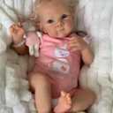 iCradle Reborn Baby Dolls 18Inch Realistic Baby Doll Silicone Dolls Toy for Kids Age 3+ (Bettie)