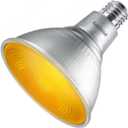 Philips 90-Watt Equivalent PAR38 LED Flood in Yellow (1-Pack) 568279