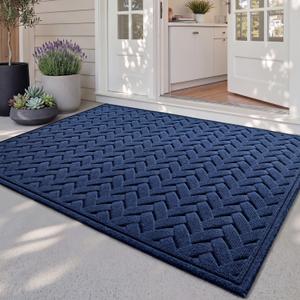 DEXI Front Door Mat Outside Entrance 3x5 Heavy Duty Entry Floor Doormat, 36" X 60"