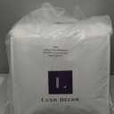 Lush Decor Reyna Ruffle Comforter Set - 3 Piece Cozy Ruffled Bedding Set - Timeless Elegance and Comfort for Bedroom - King, White