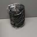 K&N Dryflow Lifetime Universal Clamp-On Air Filter: Dry Synthetic, Washable, Oil-Free: Flange Diameter: 4.5 In, Filter Height: 8 In, Flange Length: 1.5 In, Shape: Round Tapered, RU-5283HBK