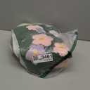 Irregular Cute Green Floral Spring Area Rug,Non Slip Water Absorbent Modern Aesthetic Soft Microfiber Decorative Carpet,Bath Rug Bathroom Shower Floor Mat,Plants Flower Rug Floor Mat for Bedroom (1'11" x 3'11" (Novelty))