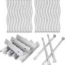 Grill Replacement Kit for Napoleon Prestige 500, Built-in Prestige 500, P500RSIBNK-3 BIP500RBNSS-3 BIP500RBNSS-3, Cooking Grid, Heat Plate and Burner for Napoleon