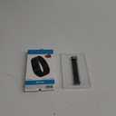 ZWGKKYGYH Bands Compatible with Fitbit Charge 4 and Charge 3 for Women Men, Stainless Steel Metal Mesh Magnetic Band Replacement Accessories Bracelet Strap with Unique Magnet Lock, Black Small