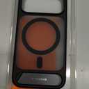 TORRAS Strong Magnetic & Seamless Stand for iPhone 17 Pro Case, Fit for MagSafe, Militray Grade Protection, Built-in Kickstand, Camera Control, Translucent Shockproof Slim 17 Pro Cover Ostand, Black