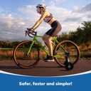 MOSHAY Roll Over Image to Zoom in Bicycle Training Wheels Fits 16 18 20 22 24 inch Variable Bike
