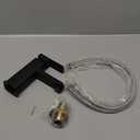 Mixer Faucet Stainless Steel Basin Faucet, Modern Water Tap for Kitchen Bathroom Wash