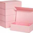 Gift Boxe 10" x 6" x 3" with Magnetic Closure Lid Gift Boxes for Presents,Bridesmaid Gifts Box,Cute Box,Birthday Gift box,Luxury for Gift Packaging, Magnetic Gift Box for Wrapping Gifts (Pink/5PCS)