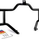 Engine Guard Flat Out Crash Bar for Harley Touring Street Glide Road King Electra Glide Ultra Limited 2009-2024 (Gloss Black)