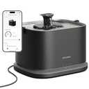PETLIBRO Upgrade Cat Water Fountain Stainless Steel Tray, Dockstream 2 Cat Fountain Indoor, 3L/101oz Auto Cat Fountains for Drinking, App Monitoring Pet Water Fountain Dog, 5G WiFi Cat Water Dispenser