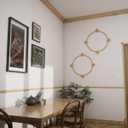 2 1/2"W x 6 1/2"H x 1"P Americraft Solid Hardwood Stain Grade Smooth Plinth Block with Squared Edge, White Oak