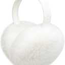 LCXSHYE Winter Ear Warmers for Women Foldable Soft Fluffy Ear muffs Girls Cute Ear Covers for Cold Weather