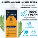 2 x 4 Uses Ice Machine Cleaner Maker Descaler, 16.9 fl oz Nickel Safe Ice Maker Cleaner Solution - Cleaning Kit Compatible with Major Brands (GE Opal, Whirlpool 4396808, Scotsman, Manitowoc, Hoshizaki)