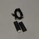 2026 Upgraded Wireless HDMI Transmitter and Receiver 328FT/100M, 4k Decode 1080P Output, Plug & Play Portable 2.4g/5g, Wireless Hdmi Extender Kit to Monitor from Laptop/PC/Projector/TV Box (Black)