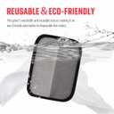 Pet Hair Remover, Electrostatic Pet Hair Removal Gloves, Reusable Cat & Dog Hair Remover for Couch, Furniture, Carpet, Curtain, Upgraded Animal Fur Removal Tool, Cat Grooming Gloves-1 PCS